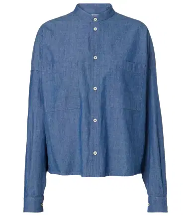 Loro Piana Gyles cotton chambray shirt | Thumbnail 1 Loro Piana Gyles cotton chambray shirt | Thumbnail 1