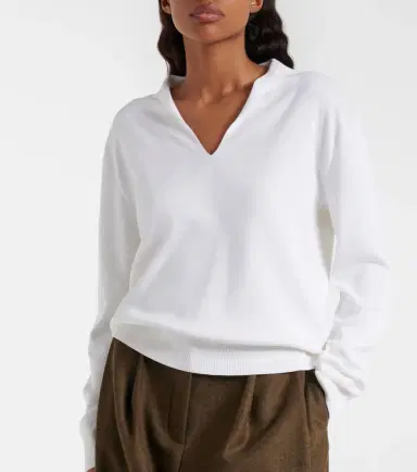 Loro Piana Siena silk and cotton polo sweater | Thumbnail 5 Loro Piana Siena silk and cotton polo sweater | Thumbnail 5