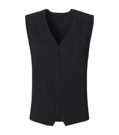 Homme Plissé Issey Miyake Homme Plissé Issey Miyake Basics pleated vest | Thumbnail 1 Homme Plissé Issey Miyake Homme Plissé Issey Miyake Basics pleated vest | Thumbnail 1