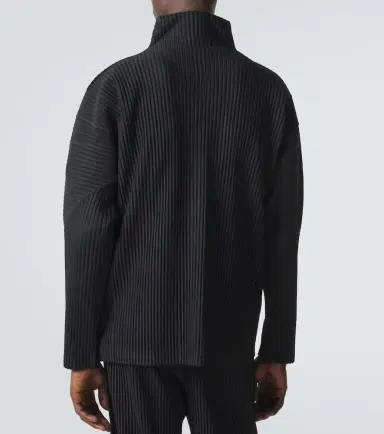 Homme Plissé Issey Miyake Homme Plissé Issey Miyake Basics pleated zip-up cardigan | Thumbnail 5 Homme Plissé Issey Miyake Homme Plissé Issey Miyake Basics pleated zip-up cardigan | Thumbnail 5
