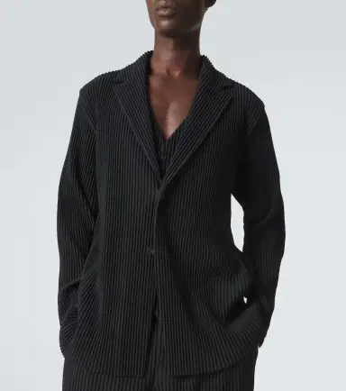 Homme Plissé Issey Miyake Homme Plissé Issey Miyake Basics pleated blazer | Thumbnail 6 Homme Plissé Issey Miyake Homme Plissé Issey Miyake Basics pleated blazer | Thumbnail 6