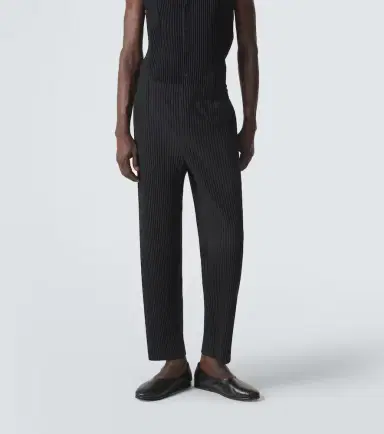 Homme Plissé Issey Miyake Homme Plissé Issey Miyake Basics pleated straight pants | Thumbnail 4 Homme Plissé Issey Miyake Homme Plissé Issey Miyake Basics pleated straight pants | Thumbnail 4