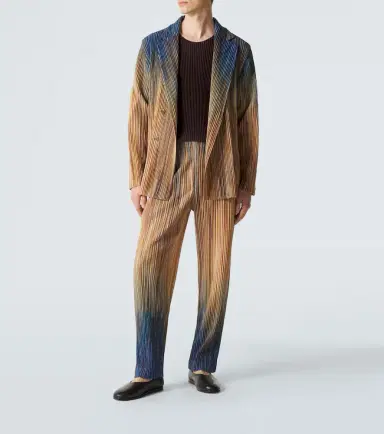 Homme Plissé Issey Miyake Homme Plissé Issey Miyake Paint Brush Close-Up pleated straight pants | Thumbnail 3 Homme Plissé Issey Miyake Homme Plissé Issey Miyake Paint Brush Close-Up pleated straight pants | Thumbnail 3