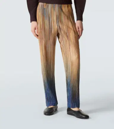 Homme Plissé Issey Miyake Homme Plissé Issey Miyake Paint Brush Close-Up pleated straight pants | Thumbnail 5 Homme Plissé Issey Miyake Homme Plissé Issey Miyake Paint Brush Close-Up pleated straight pants | Thumbnail 5