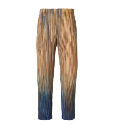 Homme Plissé Issey Miyake Homme Plissé Issey Miyake Paint Brush Close-Up pleated straight pants | Thumbnail 1 Homme Plissé Issey Miyake Homme Plissé Issey Miyake Paint Brush Close-Up pleated straight pants | Thumbnail 1