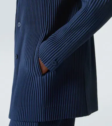 Homme Plissé Issey Miyake Homme Plissé Issey Miyake Tailored Pleats 1 double-breasted blazer | Thumbnail 2 Homme Plissé Issey Miyake Homme Plissé Issey Miyake Tailored Pleats 1 double-breasted blazer | Thumbnail 2