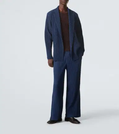 Homme Plissé Issey Miyake Homme Plissé Issey Miyake Tailored Pleats 1 double-breasted blazer | Thumbnail 5 Homme Plissé Issey Miyake Homme Plissé Issey Miyake Tailored Pleats 1 double-breasted blazer | Thumbnail 5