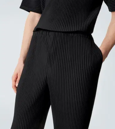 Homme Plissé Issey Miyake Homme Plissé Issey Miyake Tuxedo Pleats straight pants | Thumbnail 3 Homme Plissé Issey Miyake Homme Plissé Issey Miyake Tuxedo Pleats straight pants | Thumbnail 3