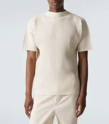 Homme Plissé Issey Miyake Homme Plissé Issey Miyake Monthly Colors: March pleated T-shirt | Thumbnail 4 Homme Plissé Issey Miyake Homme Plissé Issey Miyake Monthly Colors: March pleated T-shirt | Thumbnail 4