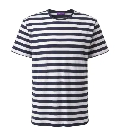 Ralph Lauren Purple Label Striped cotton lisle and piqué T-shirt | Thumbnail 1 Ralph Lauren Purple Label Striped cotton lisle and piqué T-shirt | Thumbnail 1