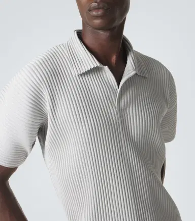 Homme Plissé Issey Miyake Homme Plissé Issey Miyake Basics pleated polo shirt | Thumbnail 5 Homme Plissé Issey Miyake Homme Plissé Issey Miyake Basics pleated polo shirt | Thumbnail 5