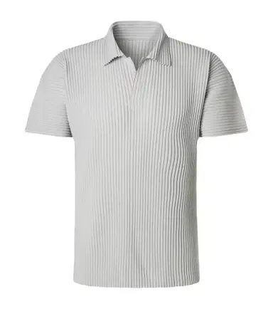 Homme Plissé Issey Miyake Homme Plissé Issey Miyake Basics pleated polo shirt | Thumbnail 1 Homme Plissé Issey Miyake Homme Plissé Issey Miyake Basics pleated polo shirt | Thumbnail 1