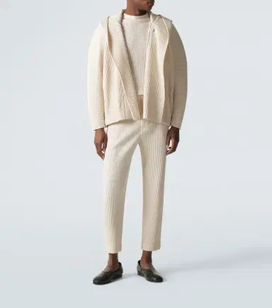 Homme Plissé Issey Miyake Homme Plissé Issey Miyake Tuxedo Pleats straight pants | Thumbnail 4 Homme Plissé Issey Miyake Homme Plissé Issey Miyake Tuxedo Pleats straight pants | Thumbnail 4