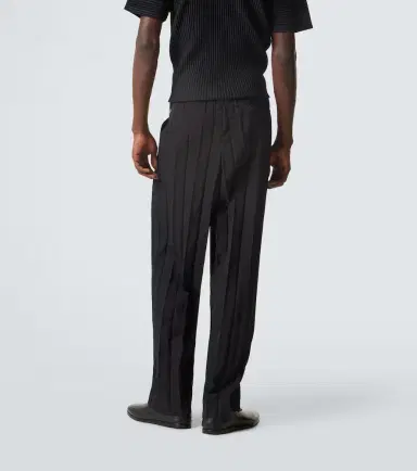 Homme Plissé Issey Miyake Homme Plissé Issey Miyake Edge Ensemble pleated straight pants | Thumbnail 2 Homme Plissé Issey Miyake Homme Plissé Issey Miyake Edge Ensemble pleated straight pants | Thumbnail 2