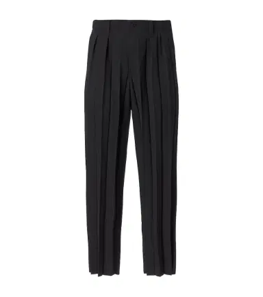 Homme Plissé Issey Miyake Homme Plissé Issey Miyake Edge Ensemble pleated straight pants | Thumbnail 1 Homme Plissé Issey Miyake Homme Plissé Issey Miyake Edge Ensemble pleated straight pants | Thumbnail 1