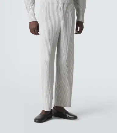 Homme Plissé Issey Miyake Homme Plissé Issey Miyake Color Pleats straight pants | Thumbnail 3 Homme Plissé Issey Miyake Homme Plissé Issey Miyake Color Pleats straight pants | Thumbnail 3