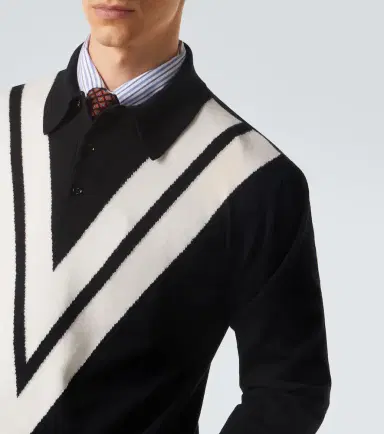 Valentino Virgin wool polo sweater | Thumbnail 4 Valentino Virgin wool polo sweater | Thumbnail 4