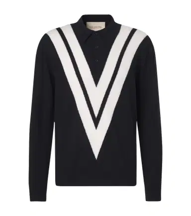 Valentino Virgin wool polo sweater | Thumbnail 1 Valentino Virgin wool polo sweater | Thumbnail 1