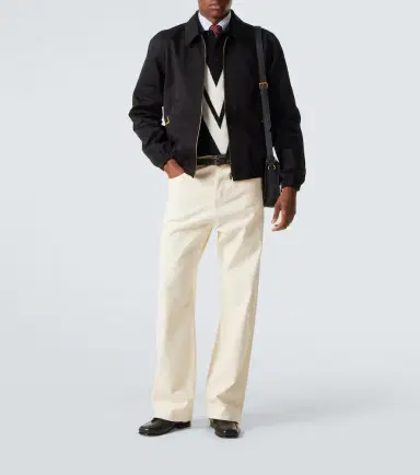 Valentino VGold cotton blouson jacket | Thumbnail 2 Valentino VGold cotton blouson jacket | Thumbnail 2