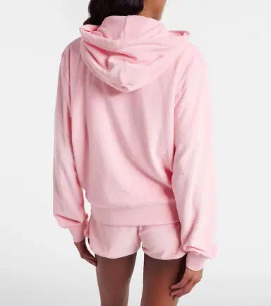 Hunza G Logo cotton terry zip-up hoodie | Thumbnail 3 Hunza G Logo cotton terry zip-up hoodie | Thumbnail 3