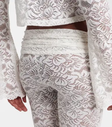 Bananhot Vecna sheer lace flared pants | Thumbnail 6 Bananhot Vecna sheer lace flared pants | Thumbnail 6