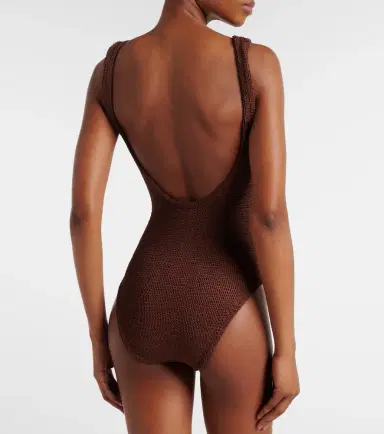 Hunza G Coverage Square Neck swimsuit | Thumbnail 2 Hunza G Coverage Square Neck swimsuit | Thumbnail 2