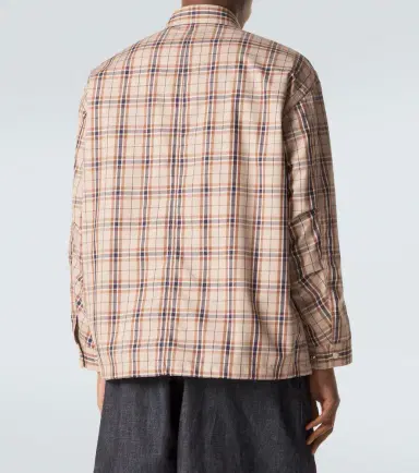 Comme des Garcons Homme Comme des Garçons Homme Checked cotton-blend jacket | Thumbnail 2 Comme des Garcons Homme Comme des Garçons Homme Checked cotton-blend jacket | Thumbnail 2