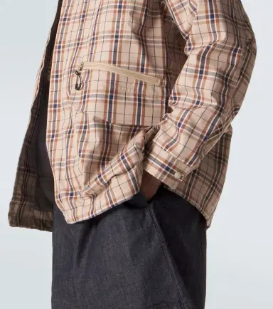 Comme des Garcons Homme Comme des Garçons Homme Checked cotton-blend jacket | Thumbnail 3 Comme des Garcons Homme Comme des Garçons Homme Checked cotton-blend jacket | Thumbnail 3