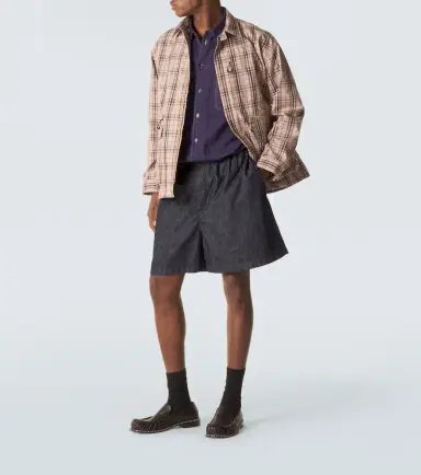 Comme des Garcons Homme Comme des Garçons Homme Checked cotton-blend jacket | Thumbnail 5 Comme des Garcons Homme Comme des Garçons Homme Checked cotton-blend jacket | Thumbnail 5
