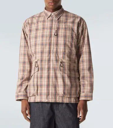 Comme des Garcons Homme Comme des Garçons Homme Checked cotton-blend jacket | Thumbnail 6 Comme des Garcons Homme Comme des Garçons Homme Checked cotton-blend jacket | Thumbnail 6