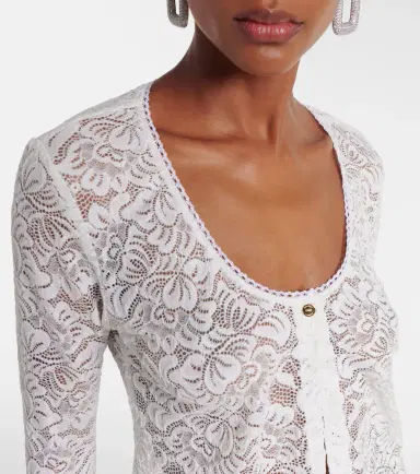 Bananhot Trista sheer lace cardigan | Thumbnail 3 Bananhot Trista sheer lace cardigan | Thumbnail 3