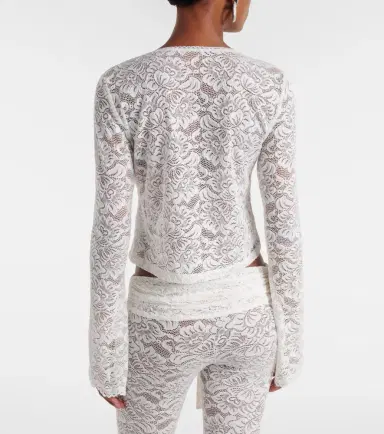Bananhot Trista sheer lace cardigan | Thumbnail 5 Bananhot Trista sheer lace cardigan | Thumbnail 5