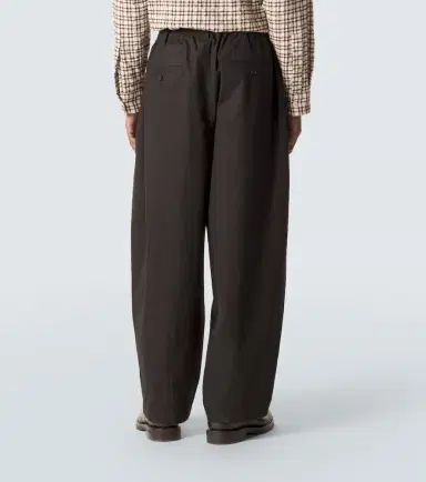 Comme des Garcons Homme Comme des Garçons Homme Cotton twill wide-leg pants | Thumbnail 2 Comme des Garcons Homme Comme des Garçons Homme Cotton twill wide-leg pants | Thumbnail 2