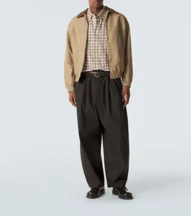 Comme des Garcons Homme Comme des Garçons Homme Cotton twill wide-leg pants | Thumbnail 4 Comme des Garcons Homme Comme des Garçons Homme Cotton twill wide-leg pants | Thumbnail 4
