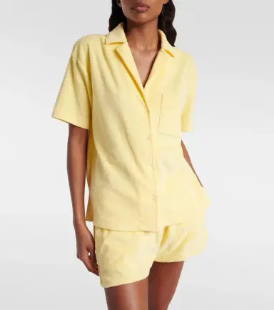 Hunza G Resort cotton terry shirt | Thumbnail 3 Hunza G Resort cotton terry shirt | Thumbnail 3