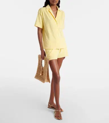 Hunza G Resort cotton terry shirt | Thumbnail 4 Hunza G Resort cotton terry shirt | Thumbnail 4