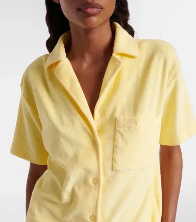 Hunza G Resort cotton terry shirt | Thumbnail 5 Hunza G Resort cotton terry shirt | Thumbnail 5