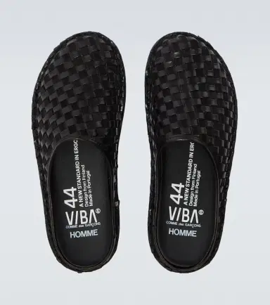 Comme des Garcons Homme Comme des Garçons Homme x VIBAe leather and suede mules | Thumbnail 4 Comme des Garcons Homme Comme des Garçons Homme x VIBAe leather and suede mules | Thumbnail 4