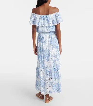 Melissa Odabash Larna printed cotton midi dress | Thumbnail 5 Melissa Odabash Larna printed cotton midi dress | Thumbnail 5