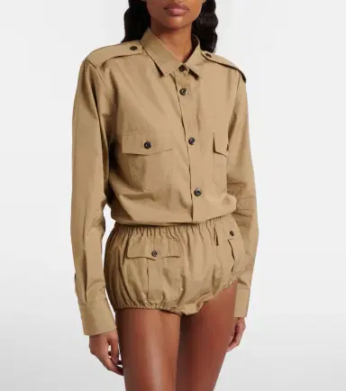 Prada Cotton poplin shorts | Thumbnail 5 Prada Cotton poplin shorts | Thumbnail 5