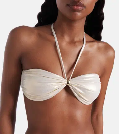 Melissa Odabash Liguria halterneck bikini top | Thumbnail 2 Melissa Odabash Liguria halterneck bikini top | Thumbnail 2