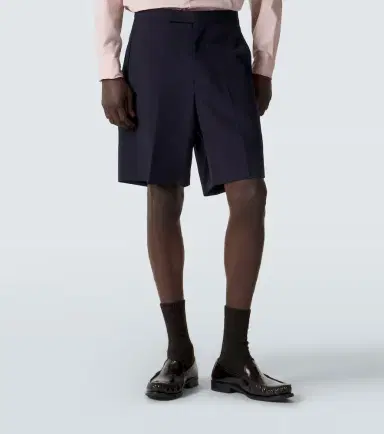 Prada Wool and mohair Bermuda shorts | Thumbnail 4 Prada Wool and mohair Bermuda shorts | Thumbnail 4