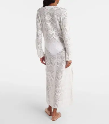 Melissa Odabash Melina crochet beach cover-up | Thumbnail 2 Melissa Odabash Melina crochet beach cover-up | Thumbnail 2