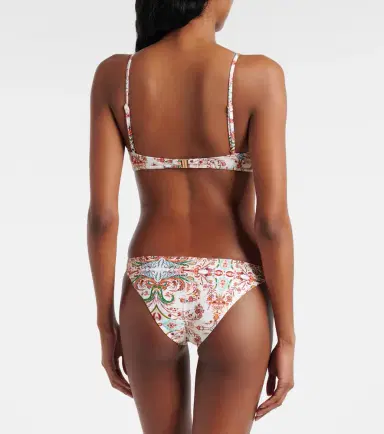 Melissa Odabash Greece printed triangle bikini top | Thumbnail 3 Melissa Odabash Greece printed triangle bikini top | Thumbnail 3