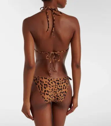 Melissa Odabash Cancun leopard-print bikini top | Thumbnail 4 Melissa Odabash Cancun leopard-print bikini top | Thumbnail 4