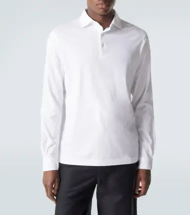 Thom Sweeney Cotton polo shirt | Thumbnail 4 Thom Sweeney Cotton polo shirt | Thumbnail 4