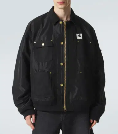 Sacai x Carhartt corduroy-trimmed blouson jacket | Thumbnail 5 Sacai x Carhartt corduroy-trimmed blouson jacket | Thumbnail 5