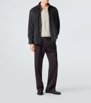 Saman Amel Amo silk wide-leg pants | Thumbnail 2 Saman Amel Amo silk wide-leg pants | Thumbnail 2