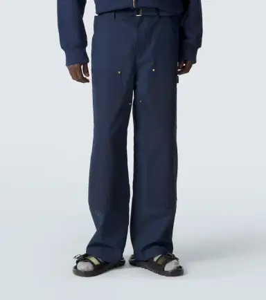 Sacai Belted wide-leg pants | Thumbnail 6 Sacai Belted wide-leg pants | Thumbnail 6