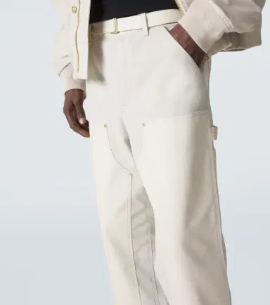 Sacai Belted wide-leg pants | Thumbnail 4 Sacai Belted wide-leg pants | Thumbnail 4